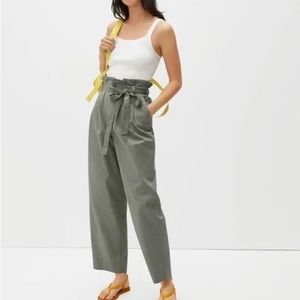 Everlane Pants & Jumpsuits Everlane The Paperbag Pant In Thyme